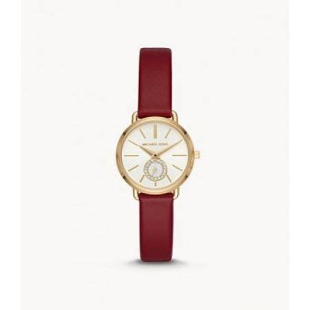 Michael Kors Women's MK2751 Portia Analog Display Merlot 